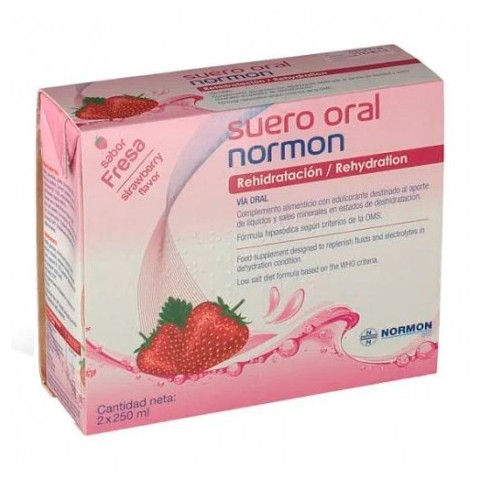 Suero Oral Normon Fresa