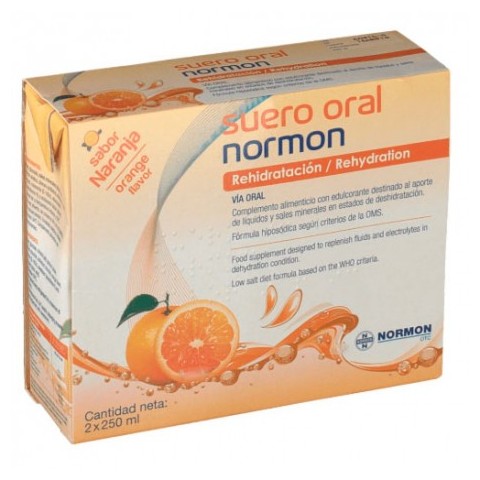 Suero Oral Normon Naranja